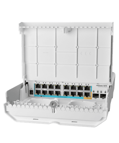 MikroTik 交換器 CRS318-1Fi-15Fr-2S-OUT (netPower 15FR)