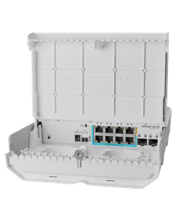 MikroTik 交換器 CSS610-1Gi-7R-2S+OUT (netPower Lite 7R)