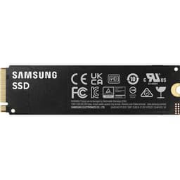 Samsung 990 Pro 4TB SSD 背面 - 型號標籤與序號, M.2 2280 介面