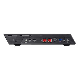 ASUSTOR FS6706T 背面接口 - 雙 10GbE 乙太網埠, USB 3.2, HDMI, 企業級 NAS 高速連接, 光纖接口