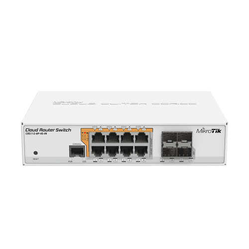 MikroTik 交換器 CRS112-8P-4S-IN