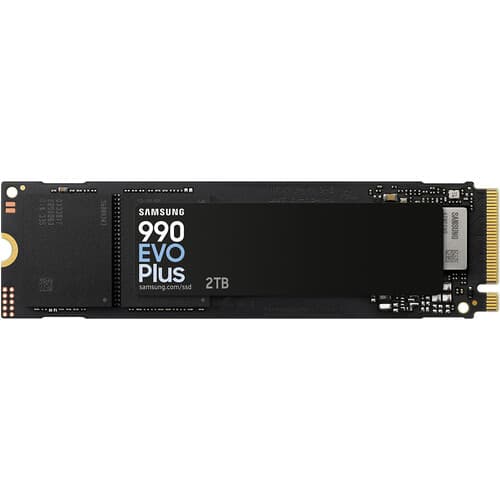 SAMSUNG 990 EVO PLUS 2TB - 讀速7250MB/s | 極致效能 SSD，開機秒啟、遊戲秒載！