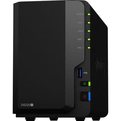 Synology DiskStation DS220+ 2-Bay NAS Enclosure 網路儲存伺服器