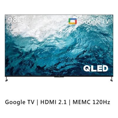 TCL 98吋 C735 QLED Google TV 量子智能連網液晶顯示器(含簡易安裝)