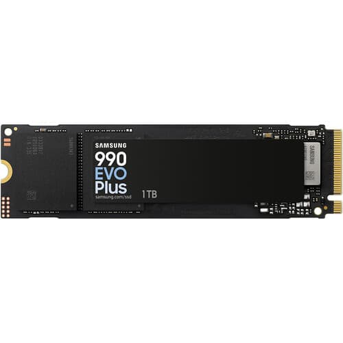 SAMSUNG 990 EVO PLUS 1TB -讀速7250MB/s | 極致效能 SSD，開機秒啟、遊戲秒載！