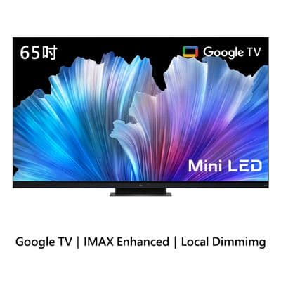 TCL 65吋 C935 Mini LED QLED Google TV 量子智能連網液晶顯示器(含簡易安裝)