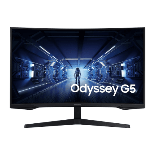 SAMSUNG 三星 Odyssey G5 27型 2K 1000R曲面電競螢幕(C27G55TQBC)