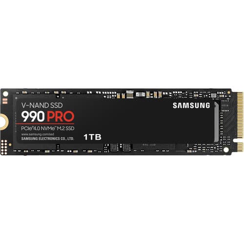  Samsung 990 Pro 1tb NVMe PCIe 4.0 SSD | 超高速 M.2 固態硬碟 | 遊戲與創作者專用