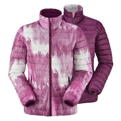 EiDER 女防風抗雪保暖透氣雙面穿RDS羽絨外套【700FP.90/10】/ 7EIV4072-[現代紫/酒紅紫]