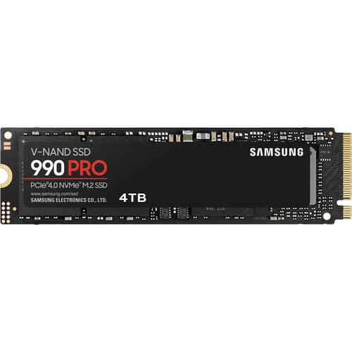  Samsung 990 Pro 4tb NVMe PCIe 4.0 SSD 專案4件組