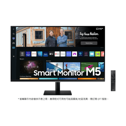 SAMSUNG 三星 M5 27吋 HDR淨藍光智慧聯網螢幕(S27BM500EC)