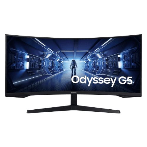 SAMSUNG 三星 Odyssey G5 34型 2K 1000R曲面電競顯示器(C34G55TWWC)