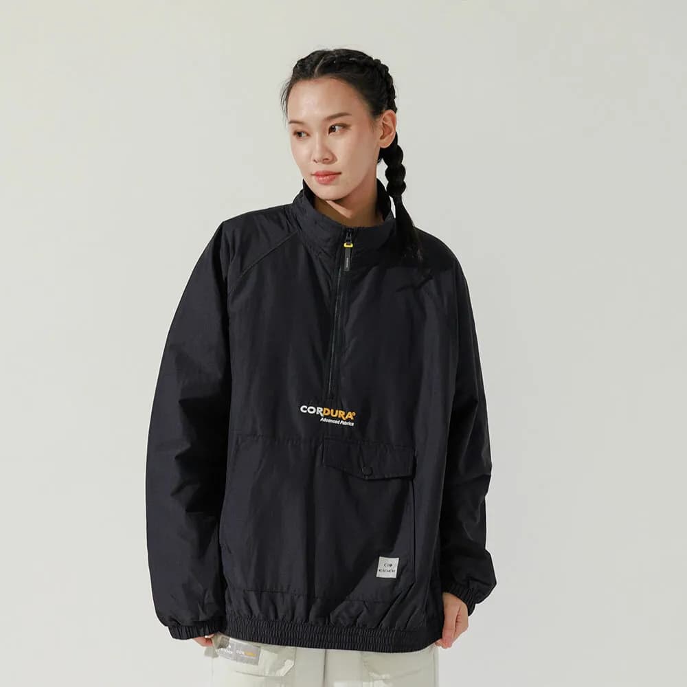 EiDER 中性CORDURA耐磨保暖鋪棉立領外套 / 22EDUW22144-[黑]